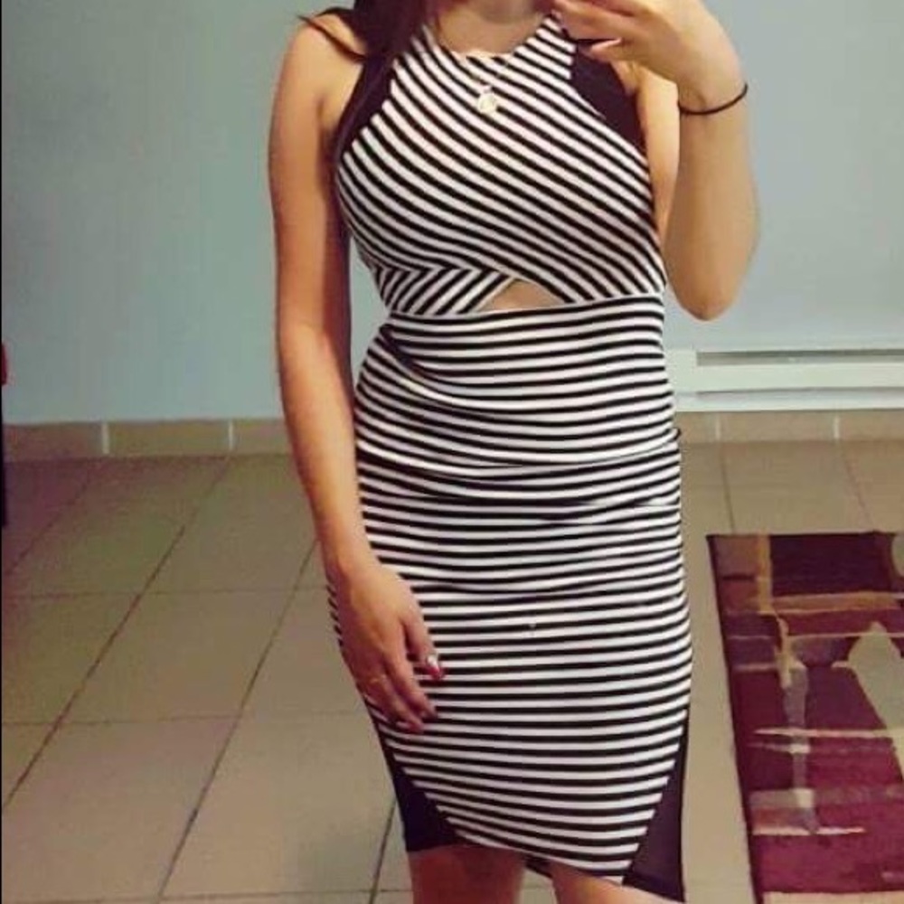 Stripped long dress 👗